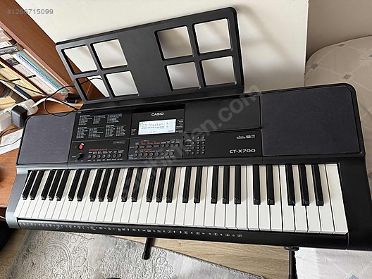 Sıfır gibi Casio Ct-X700 Org (kılıf adaptör ve ayaklık) - Org ve