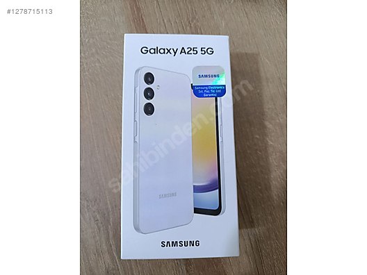 128 GB Mavi Samsung Galaxy A25 Cep Telefonu - 1278715113