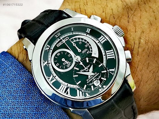 Seiko / SEİKO PREMİER KİNETİC CHRONOGRAPH SNL041P at  -  1061715322