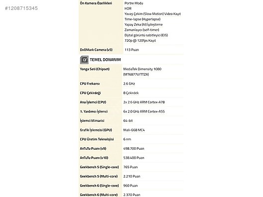 İkinci El ve Sıfır Alışveriş / Cep Telefonu & Aksesuar / Cep Telefonu / Xiaomi / Redmi Note 12 Pro Plus