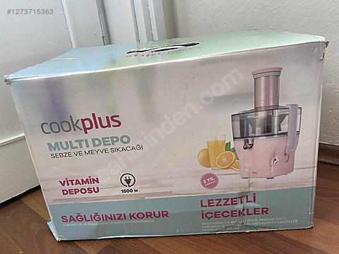 Cookplus Cookplus sebze ve meyve sıkacağı sahibinden.comda - 1273715363