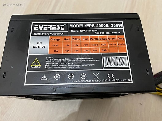 Used & Brand New Items / Computers / Desktops / Desktop Components / Power Supplies