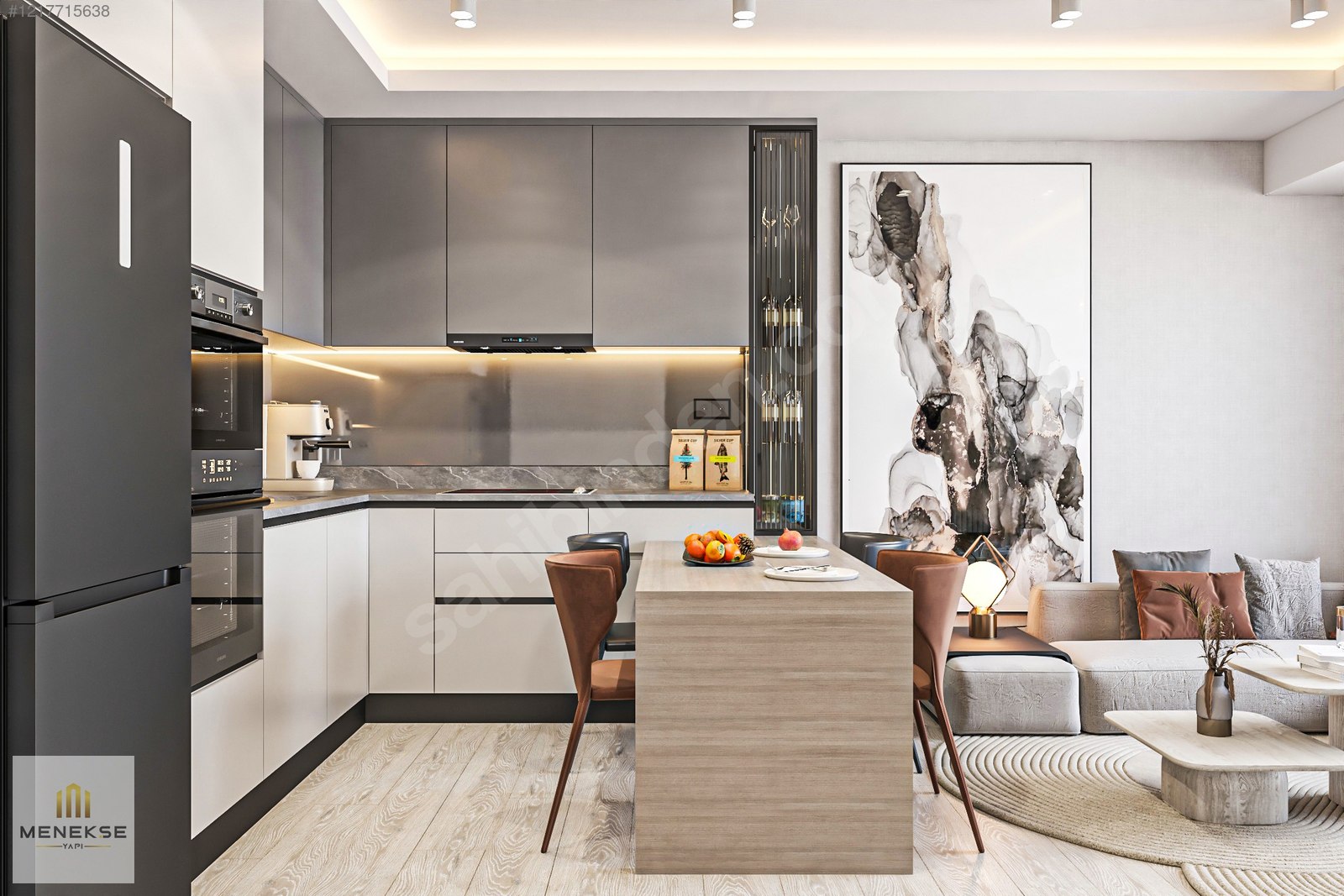 BONİTA BOTANİK Projesi 2+1 65m2 Balkonlu Satılık Daire - Satılık Daire ...
