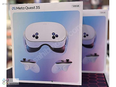  Quest 3s 128gb 中古 META QUEST 3S 128GB -SIFIR-KAPALI KUTU-HEMEN TESLİM-KONSOLPARK