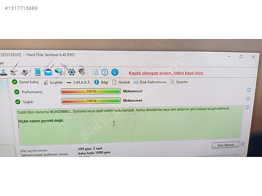 500gb hard disk sahibinden.comda - 1317715689