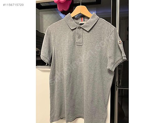 Grey moncler clearance polo