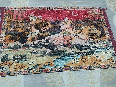 tarihi duvar halısı