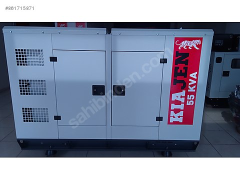 kiajen jenerator den 77 kva kabinli
