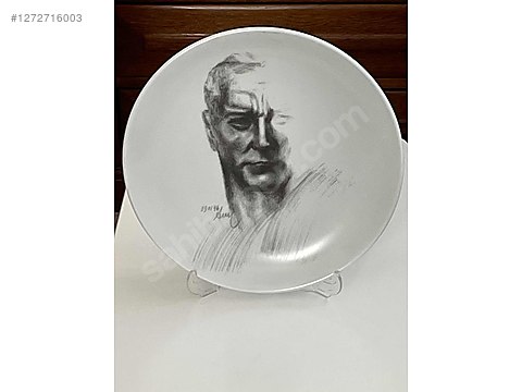 İsmail Avcı'nın Atatürk desenli tabağı sahibinden.comda - 1272716003