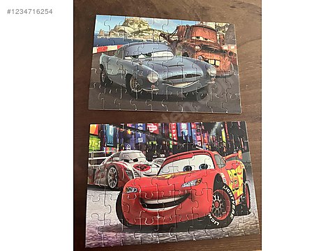 İkinci El Educa Puzzle - Orjinal Pixar Cars 2li ahşap educa puzzle ...