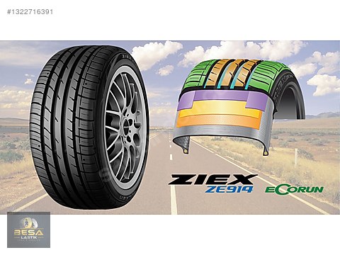 225/45R17 TL 91W ZIEX ZE914B ECORUN (OEM AURIS) FALKEN 2254517