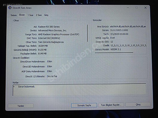 İkinci El ve Sıfır Alışveriş / Bilgisayar / Masaüstü / Modeller / Toplama