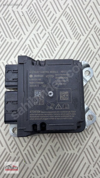 Tesla Model Y Airbag Beyni