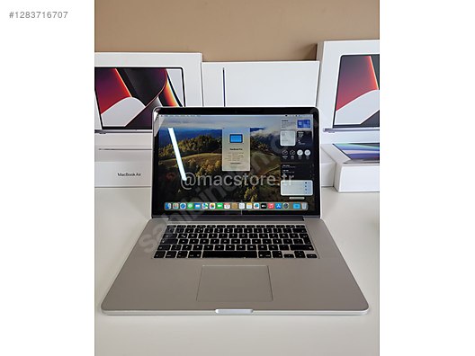 MacBook Pro 15inc 2014 Retina 16/256 Quadcore i7 İşlemci - İlan ve