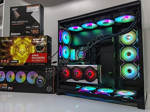 Toplama / Ryzen 7 7800x3D // Nitro+ RX 6900XT // Big Tower Yayın