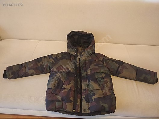 Zara camo parka sales