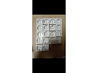 400 adet karre meridyen priz gobegi