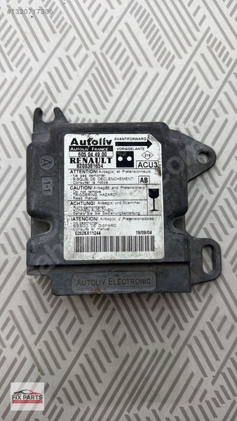 Renault Kangoo Airbag Beyni