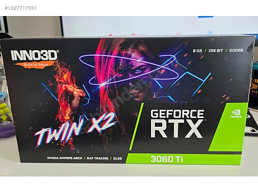 RTX 3060TI TWIN X2 LHR 8GB GDDR6 sahibinden.comda - 1327717331