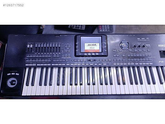 KORG PA3X 61 TEMİZ 256 RAM FULL RTİM SES UTAR MÜZİK'TE - Org ve