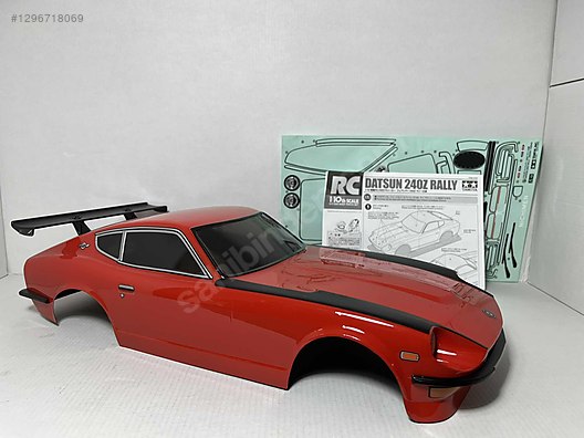 Tamiya 1/10 ölçek Nissan 240 Z RC model kepi ve NİZMO cantlar