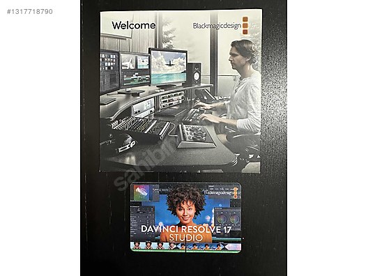 Blackmagic Design DaVinci Resolve Studio Lisans sahibinden.comda