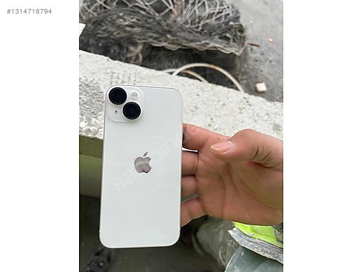 Apple iPhone14 ホワイト Apple iPhone 14 5G 128GB 6GB Ram 6.1 İnç 12MP Akıllı Cep Telefonu
