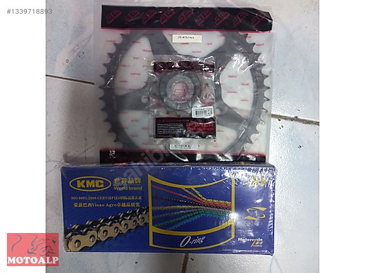 Şanzıman / suzuki gw 250 gw250 inazuma zincir dişli seti gold