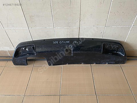 PEUGEOT 308 GT-LİNE ARKA TAMPON DİFÜZÖRÜ 2017 2021 AA37026672