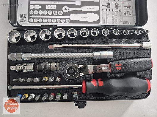 Ratchet & Socket Wrench / WÜRTH ZEBRA LOKMA TAKIMI 4/1 ÇOKLU LOKMA