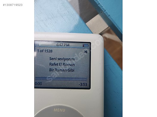 İPod classic 20 GB açıklamayı okuyun - Apple iPod Classic MP3