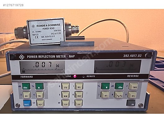 İkinci El ve Sıfır Alışveriş / Teknik Elektronik / Test & Ölçüm Cihazı / Watt Ölçer