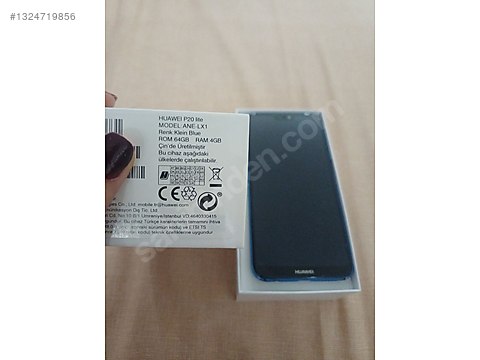 64 GB Mavi Huawei P20 Lite Cep Telefonu - 1324719856