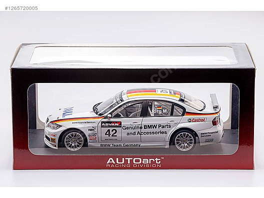 AUTOart 1/18 BMW 320si WTCC 2006 Team Germany J. Muller #42 on
