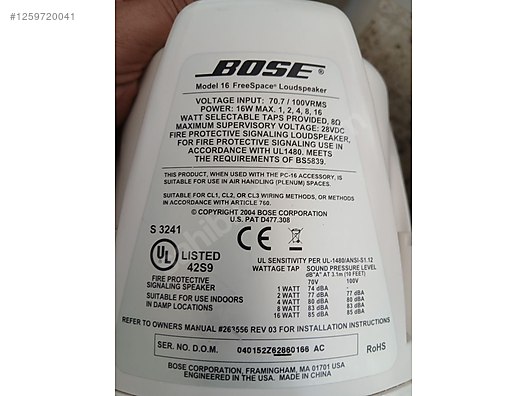 İkinci El ve Sıfır Alışveriş / Bilgisayar / Çevre Birimleri / Hoparlör / Ses Sistemi