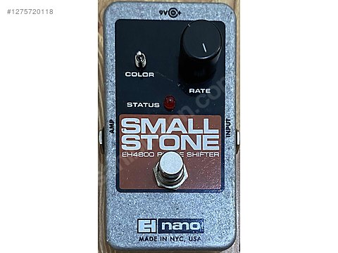 Electro-Harmonix Small Stone Nano Phase Shifter Efekt Pedalı on