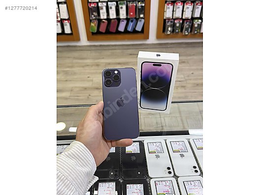 Resim Apple iPhone 14 Pro Max İkinci El TR | 128 GB | Mor İkinci El iPhone 14 Pro Max Deep Purple 128GB