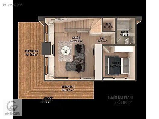 2 Katlı 3+1 Çelik Ev Modelleri