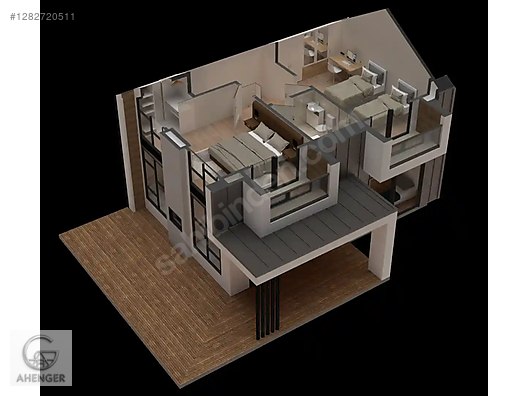 2 Katlı 3+1 Çelik Ev Modelleri