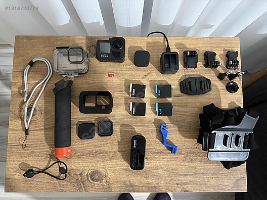 【送料込】GoPro 9 ＋ おまけ GoPro Hero 9 Black + Max Lens Mod + 2x Enduro Batarya sahibinden