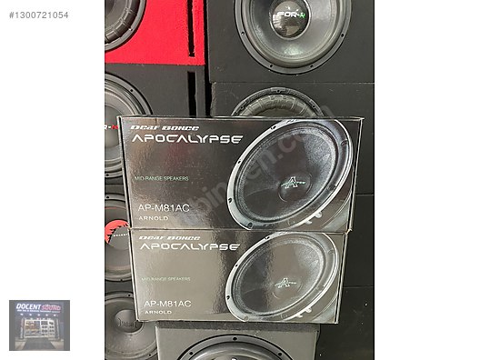 Hoparlör / Midrange / PİYASANIN KOLERASI APOCALYPSE 81 AC