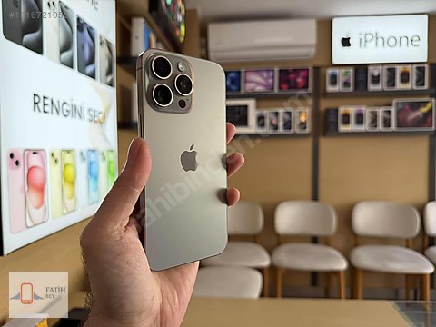Apple / iPhone 15 Pro Max / COK TEMİZ İPHONE 15 PRO MAX