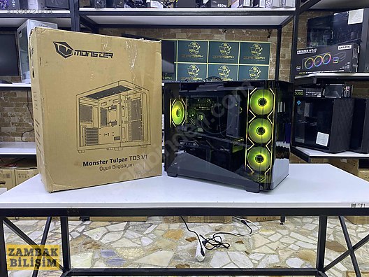 Win11 自作PC i5-4570 メモリ16GBSSD256GBHDD1TB Intel Core i5 Monster Oyuncu Masaüstü Bilgisayar - 1328721414