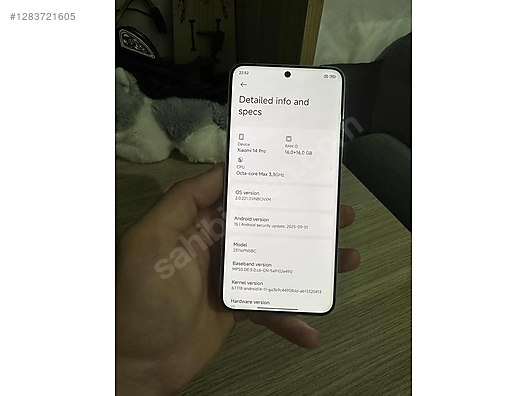 İkinci El ve Sıfır Alışveriş / Cep Telefonu & Aksesuar / Cep Telefonu / Xiaomi / 14 Pro