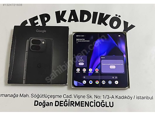 256 GB Siyah Google Pixel 9 Pro Fold Cep Telefonu - 1324721608