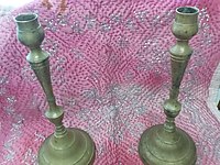 eski 50 cm boyunda Selçuklu pirinç Şam'da