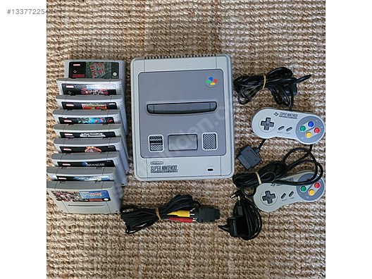 Super Nintendo - SNES - PAL - 9 Oyun sahibinden.comda - 1337722547