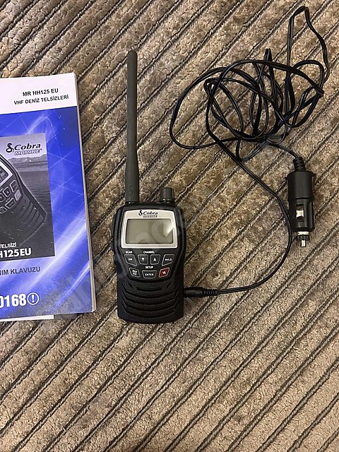 ASELSAN Cobra lisanssız deniz telsizi