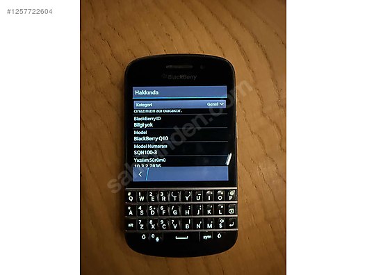 İkinci El ve Sıfır Alışveriş / Cep Telefonu & Aksesuar / Cep Telefonu / BlackBerry / Q10