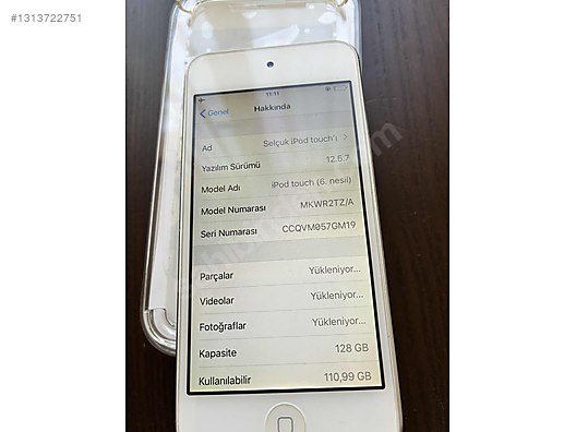 İPod touch 6. Nesil 128 GB - Apple iPod Touch MP3 Çalarlar Uygun